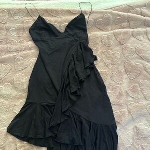 Tanya ruffle mini dress